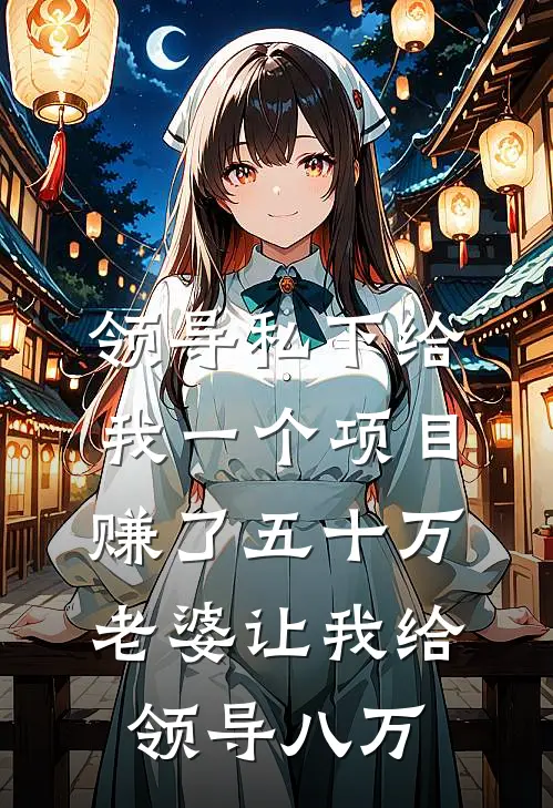 领导私下给我一个项目赚了五十万，老婆让我给领导八万