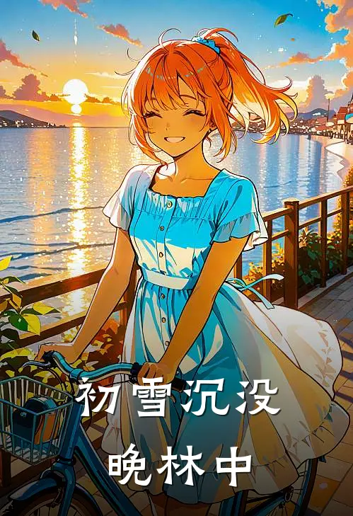 初雪沉没晚林中